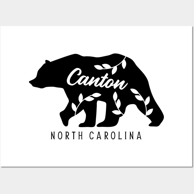 Canton North Carolina Tourist Souvenir Wall Art by carolinafound